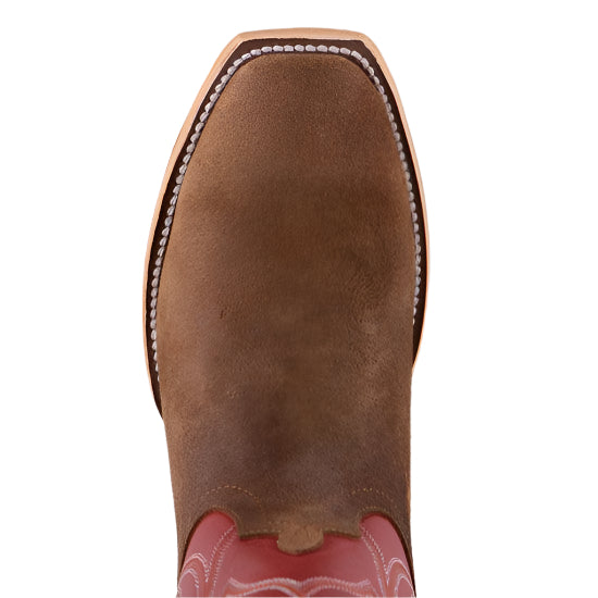 MACIE BEAN "WAXY COMMANDER" RED LADIES BOOTS