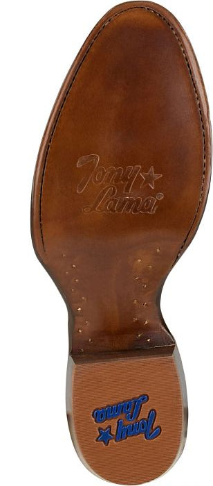 MEN'S TONY LAMA "MARCO" 12" WESTERN BOOT - COGNAC