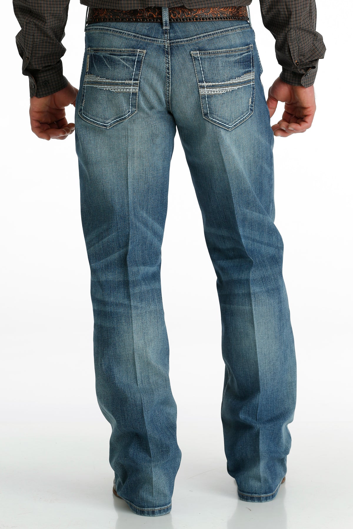 CINCH MEN'S RELAXED FIT GRANT - MEDIUM STONEWASH