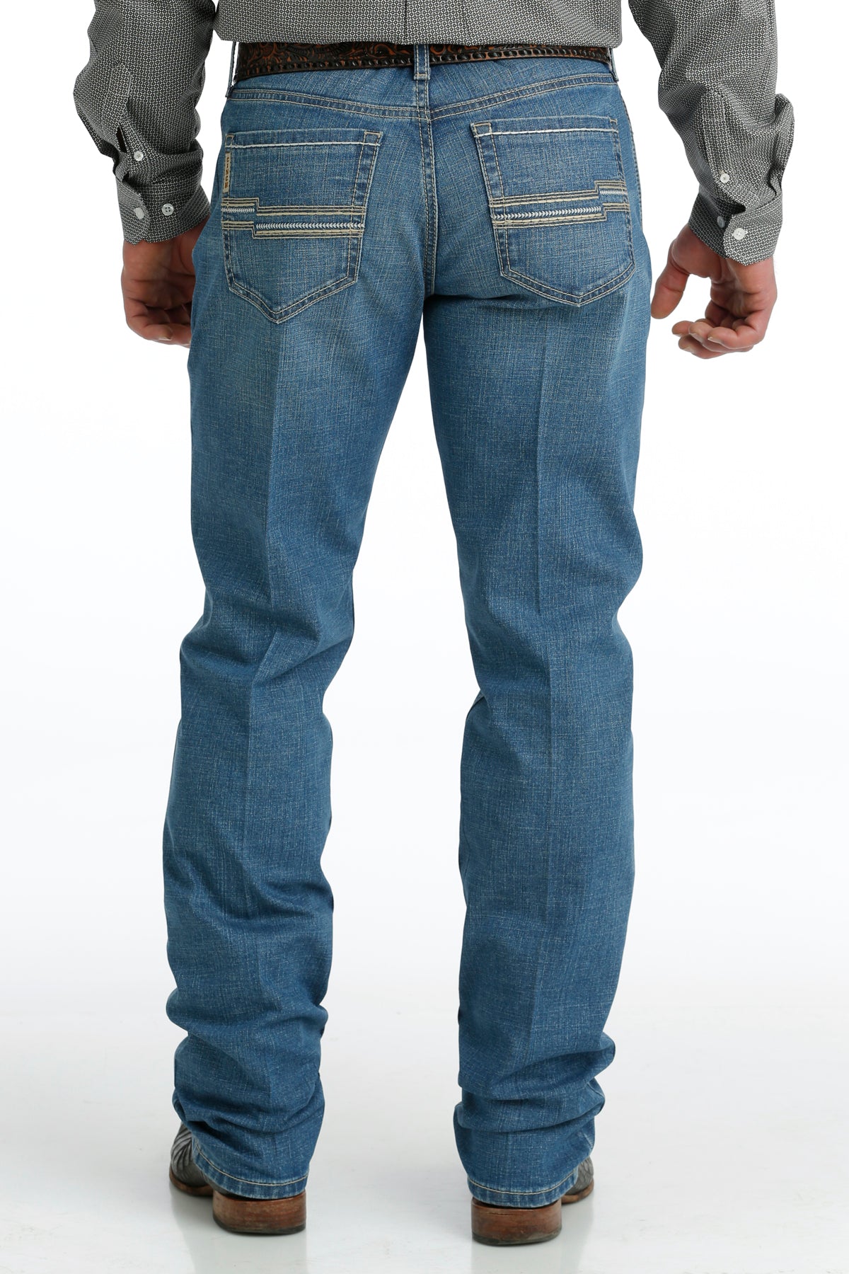 CINCH MEN'S SLIM FIT JESSE - MEDIUM STONEWASH