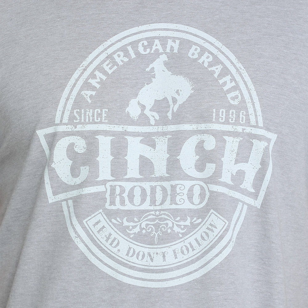 CINCH MEN'S GREY AMERICAN BRAND TEE SHIRT