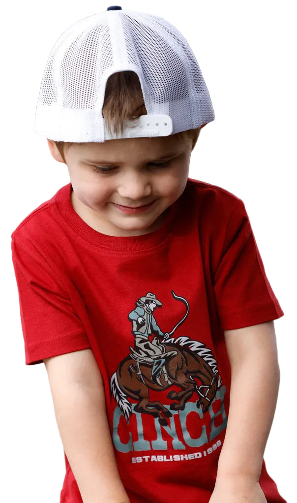 CINCH INFANT AND TODDLER "BRONC" GRAPHIC TEE
