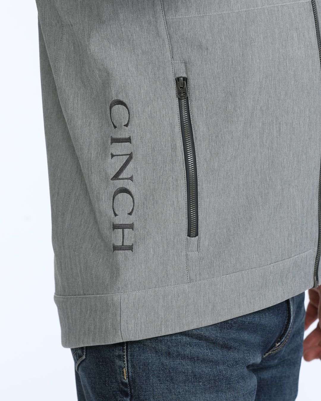 CINCH MEN'S CONCEALED CARRY BONDED VEST - GREY
