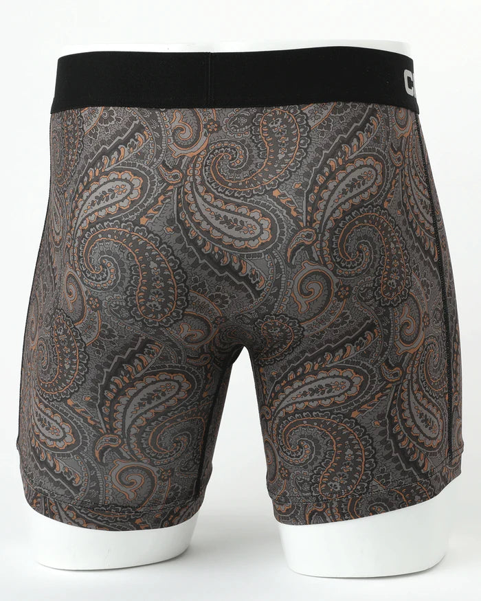 MENS CINCH 6" PAISLEY BOXER BRIEF