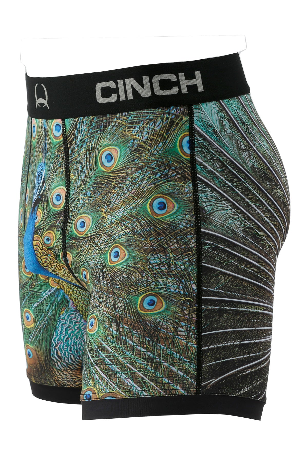 CINCH MEN'S 6" PEACOCK BOXER BRIEF