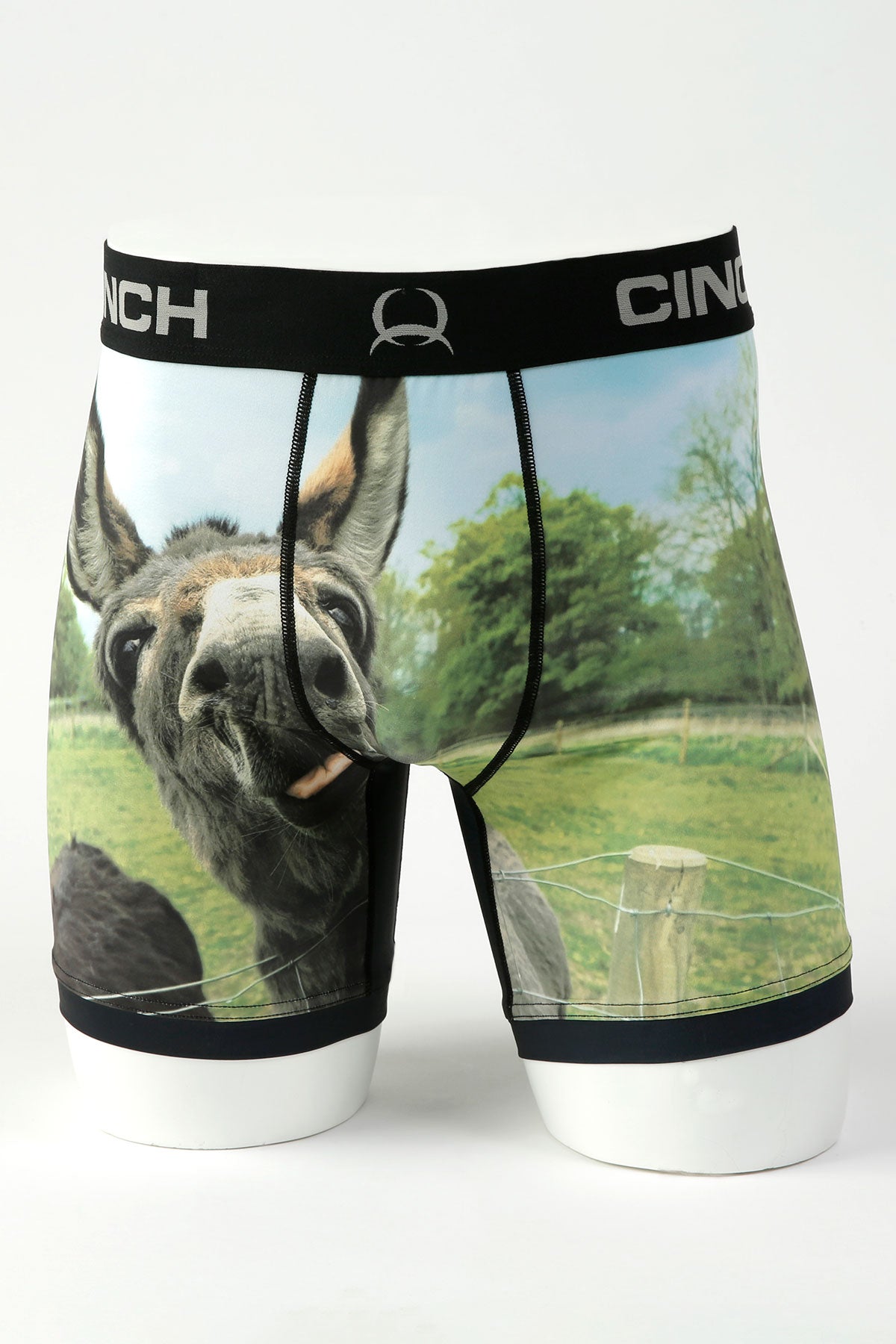 CINCH MEN'S 6" DONKEY BOXER BRIEFS - MULTI