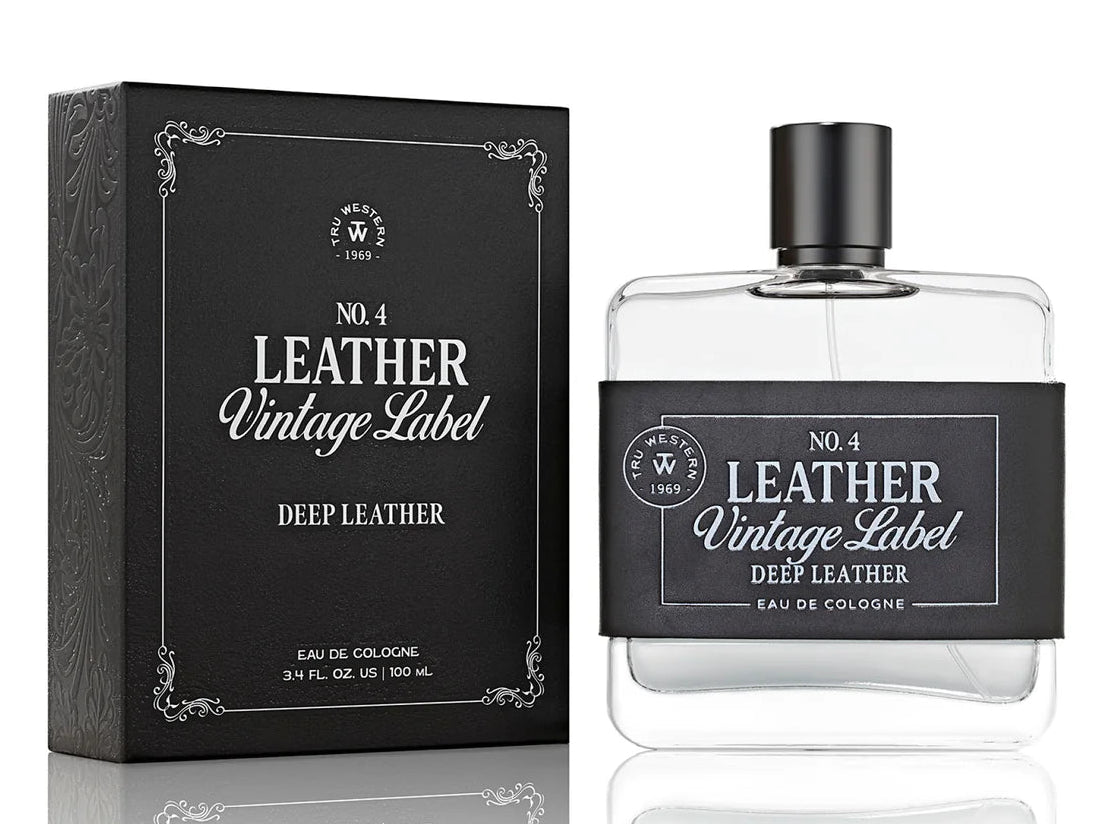NO.4 LEATHER VINTAGE LABEL DEEP LEATHER COLOGNE