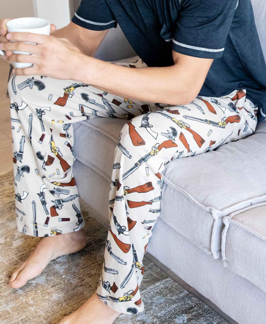 MEN'S OLD WEST GUNS PJ PANTS