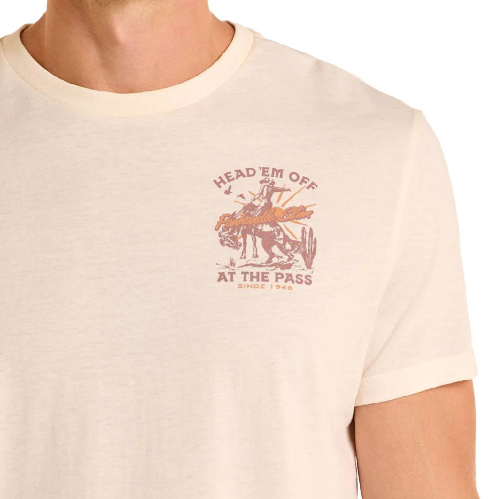 PANHANDLE SLIM MEN'S HEAD 'EM OFF GRAPHIC TEE