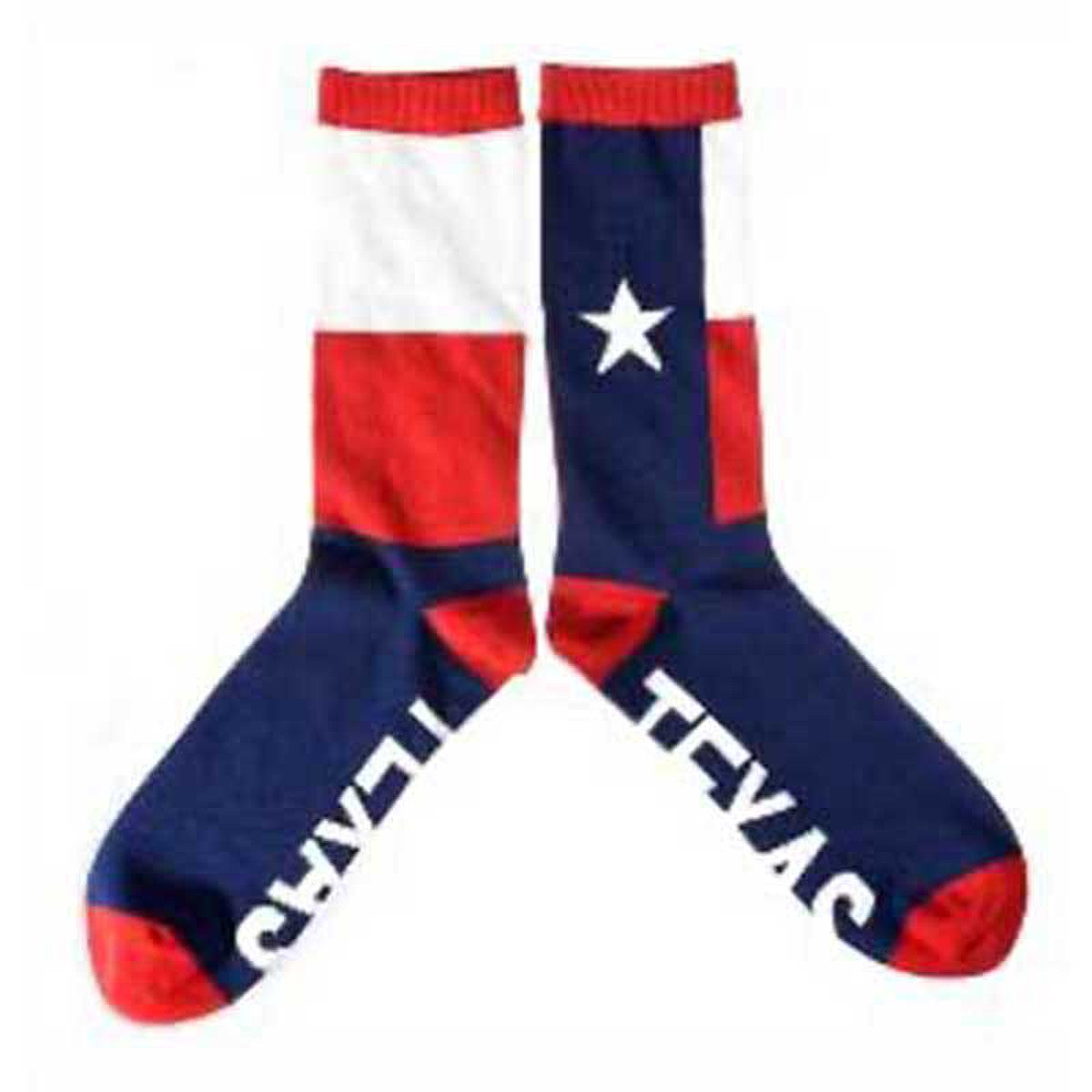 Texas Flag Socks