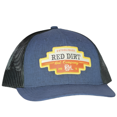 RED DIRT HAT CO ROADBLOCK CAP in NAVY