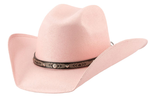 ROYSE CITY LINEN CHILDREN'S HAT in PINK