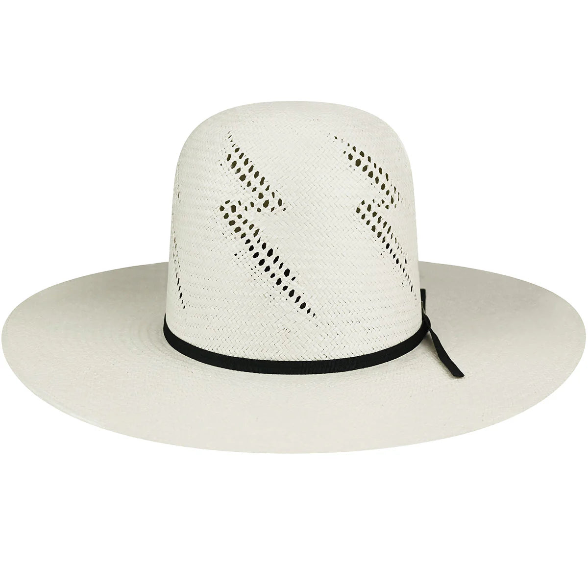 BAILEY MCCALL 7X IVORY OPEN CROWN STRAW HAT