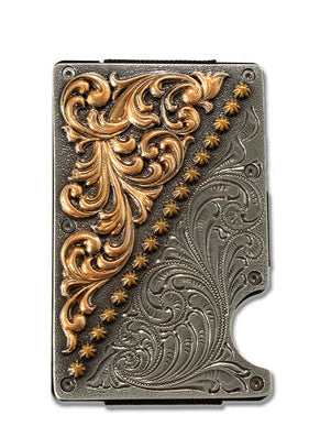 3D MEN'S SMART STYLE WALLET - COPPER SCROLL