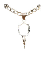 AUSTIN ACCENTS SILVER SPUR NECKLACE