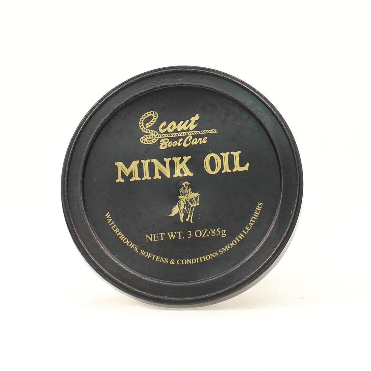 SCOUT BOOT CARE MINK OIL 3 OZ.