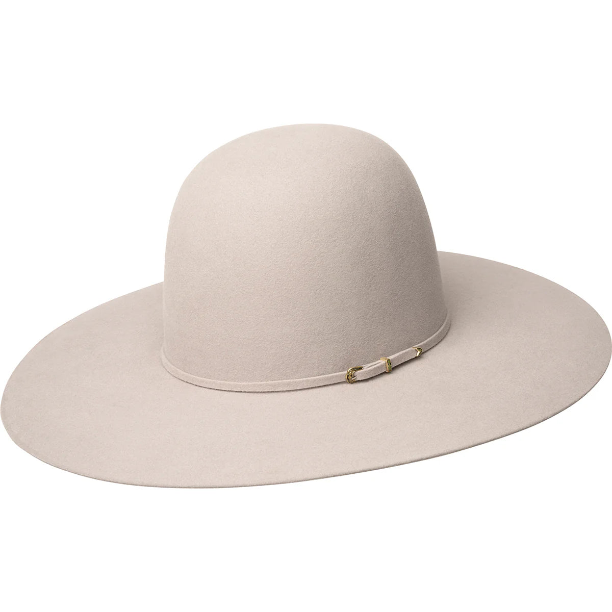 BAILEY RCA 10X OPEN CROWN 4.25" BRIM FUR FELT HAT - SILVERBELLY