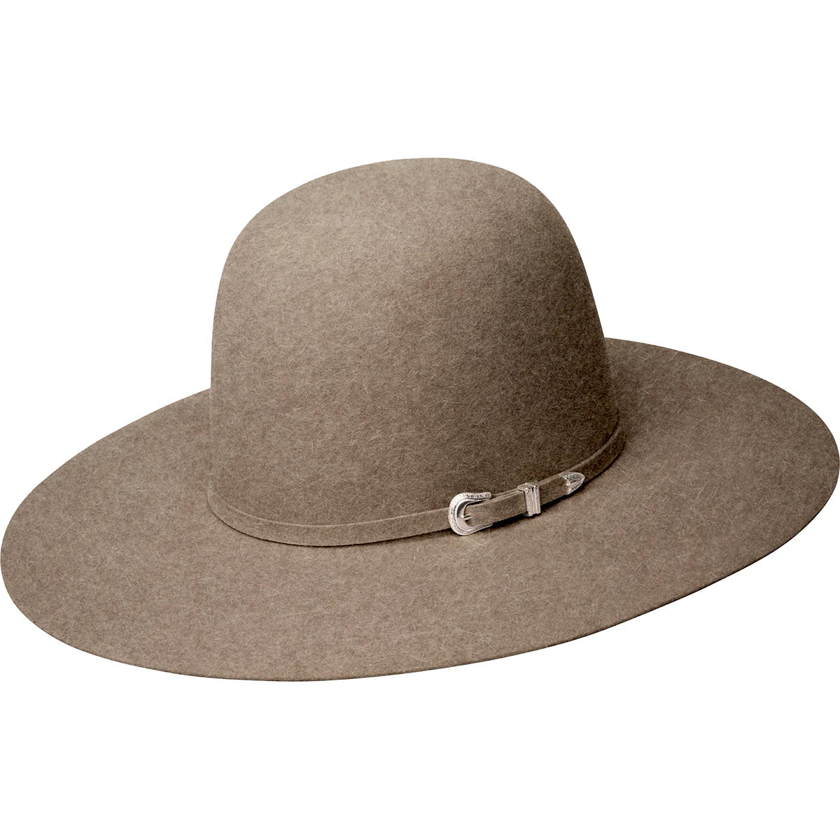 BAILEY PRO 7X 4.25" BRIM OPEN CROWN FUR FELT HAT - GRAVEL