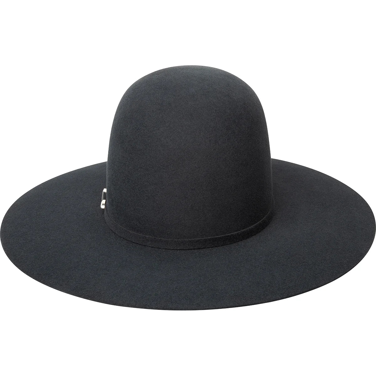 BAILEY PRO 7X 4.25" BRIM OPEN CROWN FUR FELT HAT - GUN METAL