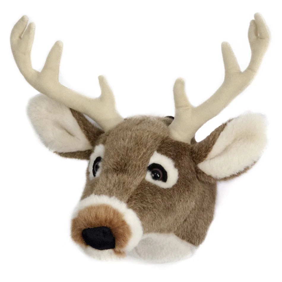LARGE PLUSH TROPHY HEAD - WHITE TAIL DEER