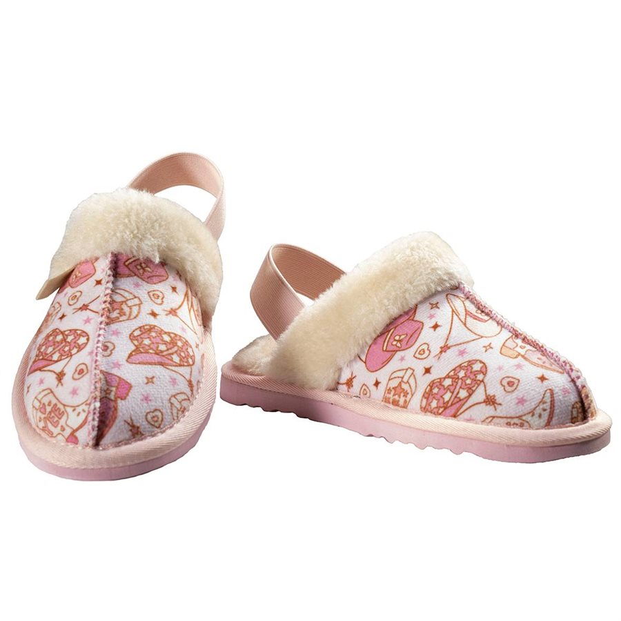 BLAZIN' ROXX YOUTH "MADDIE" PINK SLIDE SLIPPERS