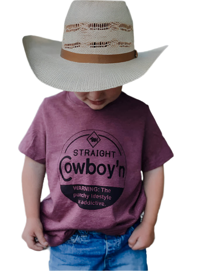 INFANT and TODDLER STRAIGHT COWBOY'N WESTERN GRAPHIC TEE