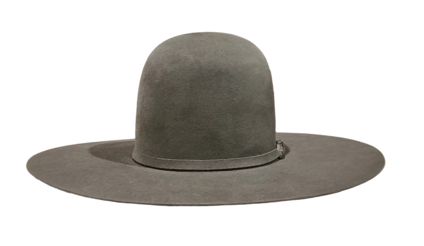 ATWOOD OPEN CROWN 5X FELT OPEN CROWN HAT - GRANITE
