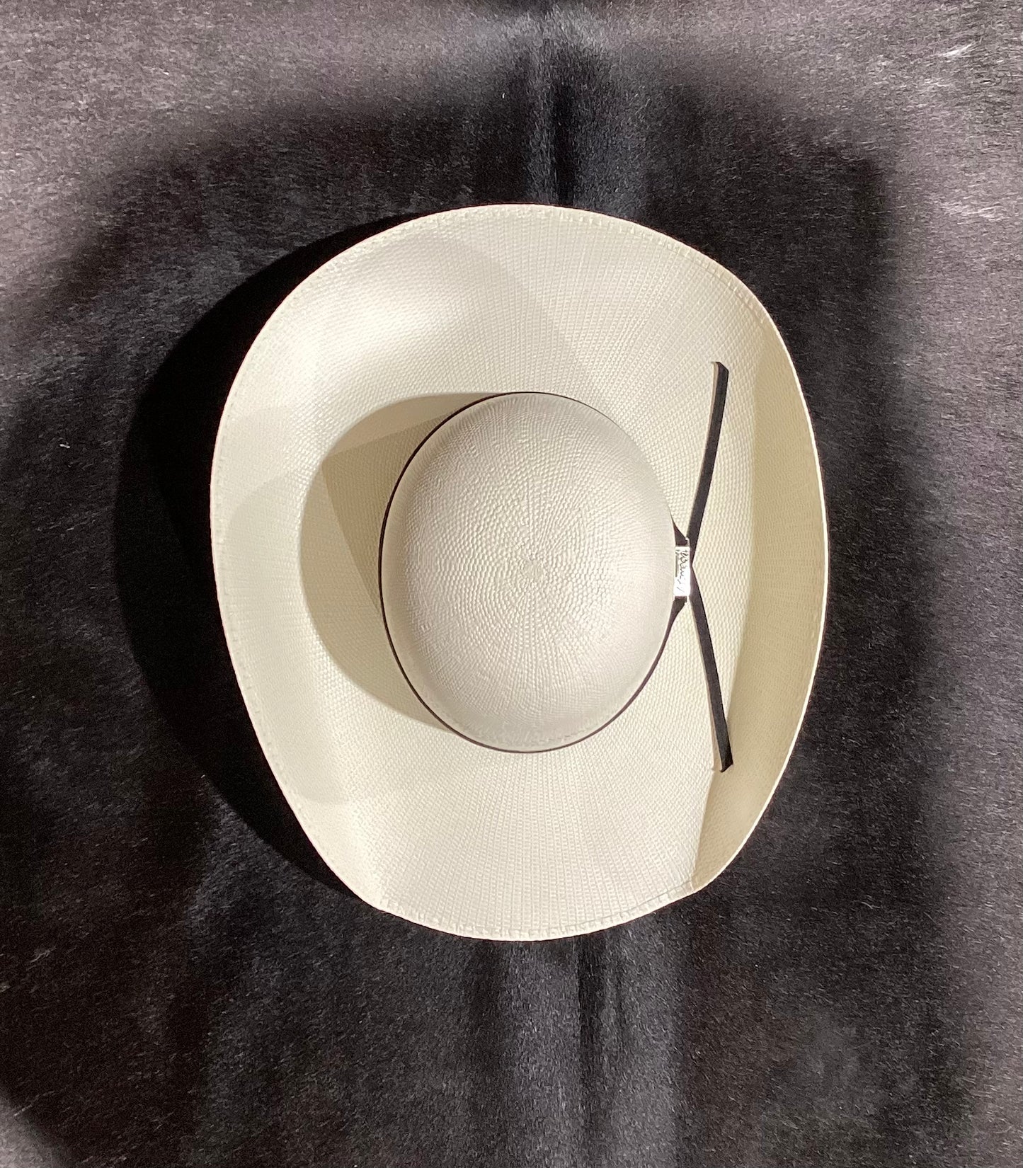 ATWOOD HALFBREED BANGORA OPEN CROWN STRAW COWBOY HAT