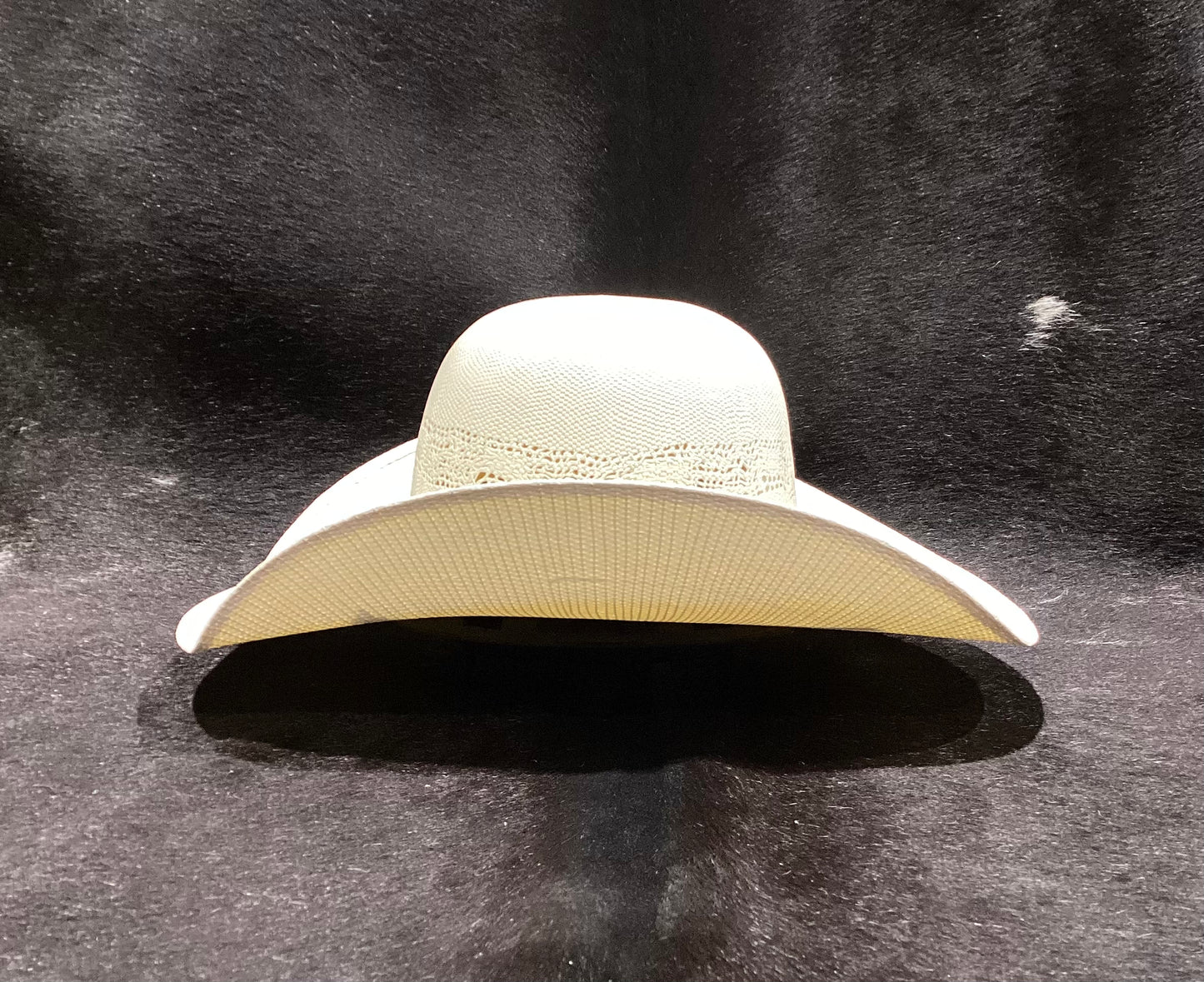 ATWOOD HALFBREED BANGORA OPEN CROWN STRAW COWBOY HAT