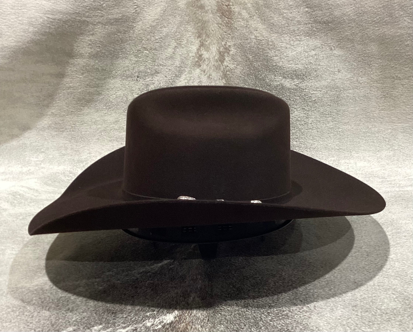 ATWOOD CATTLEMAN 5X FELT HAT- CHOCOLATE
