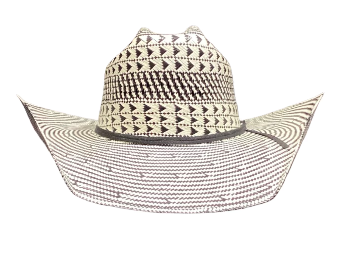 ATWOOD BLACK BART MODIFIED LOW CROWN STRAW HAT