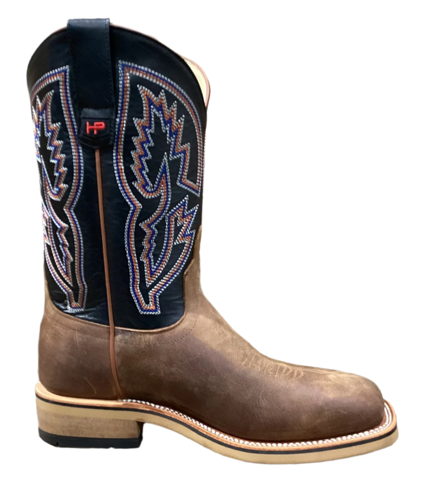 HORSE POWER WORK DISTRESSED BISON STEEL TOE MEN'S BOOTS