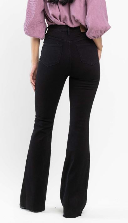 JUDY BLUE HIGH WAISTED TUMMY CONTROL FLARE JEAN
