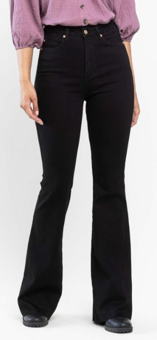JUDY BLUE HIGH WAISTED TUMMY CONTROL FLARE JEAN