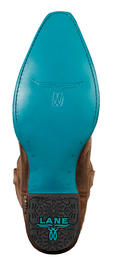 LANE "LEXINGTON" BOOT in BURNT CARAMEL