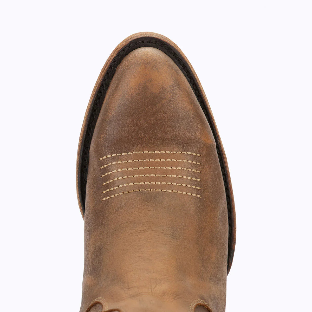 LANE "MONICA" TALL LACE-UP BOOTS in OILED SADDLE