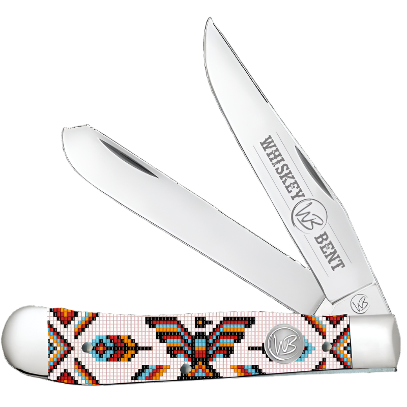 WHISKEY BENT THUNDERBIRD TRAPPER KNIFE