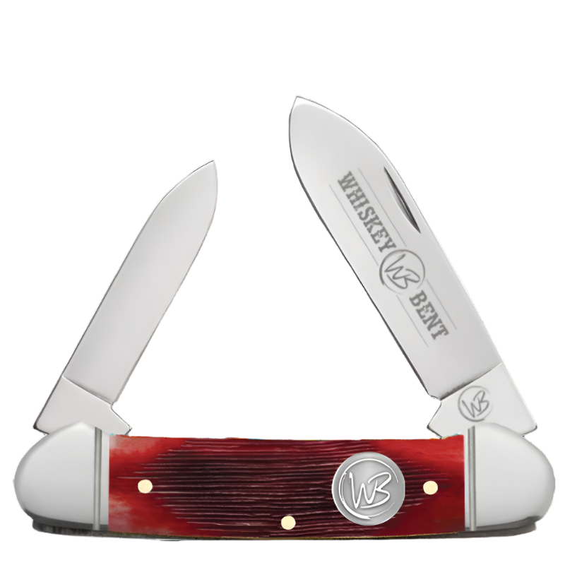 WHISKEY BENT BLACK CHERRY CANOE KNIFE