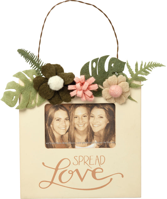 "SPREAD LOVE" HANGING PICTURE FRAME