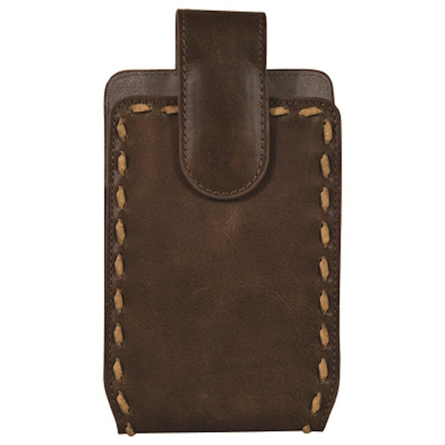 JUSTIN CELL PHONE HOLSTER with WHIP STITCH