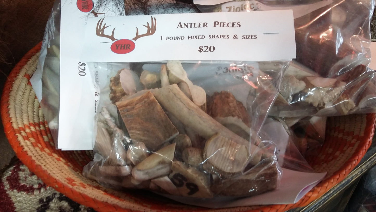 Antler pieces