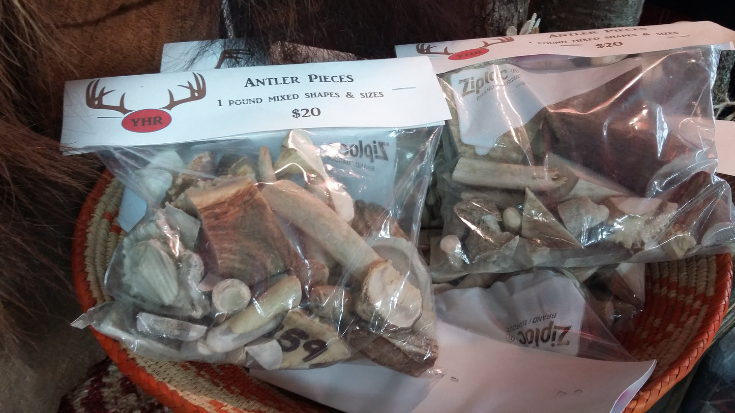 Antler pieces