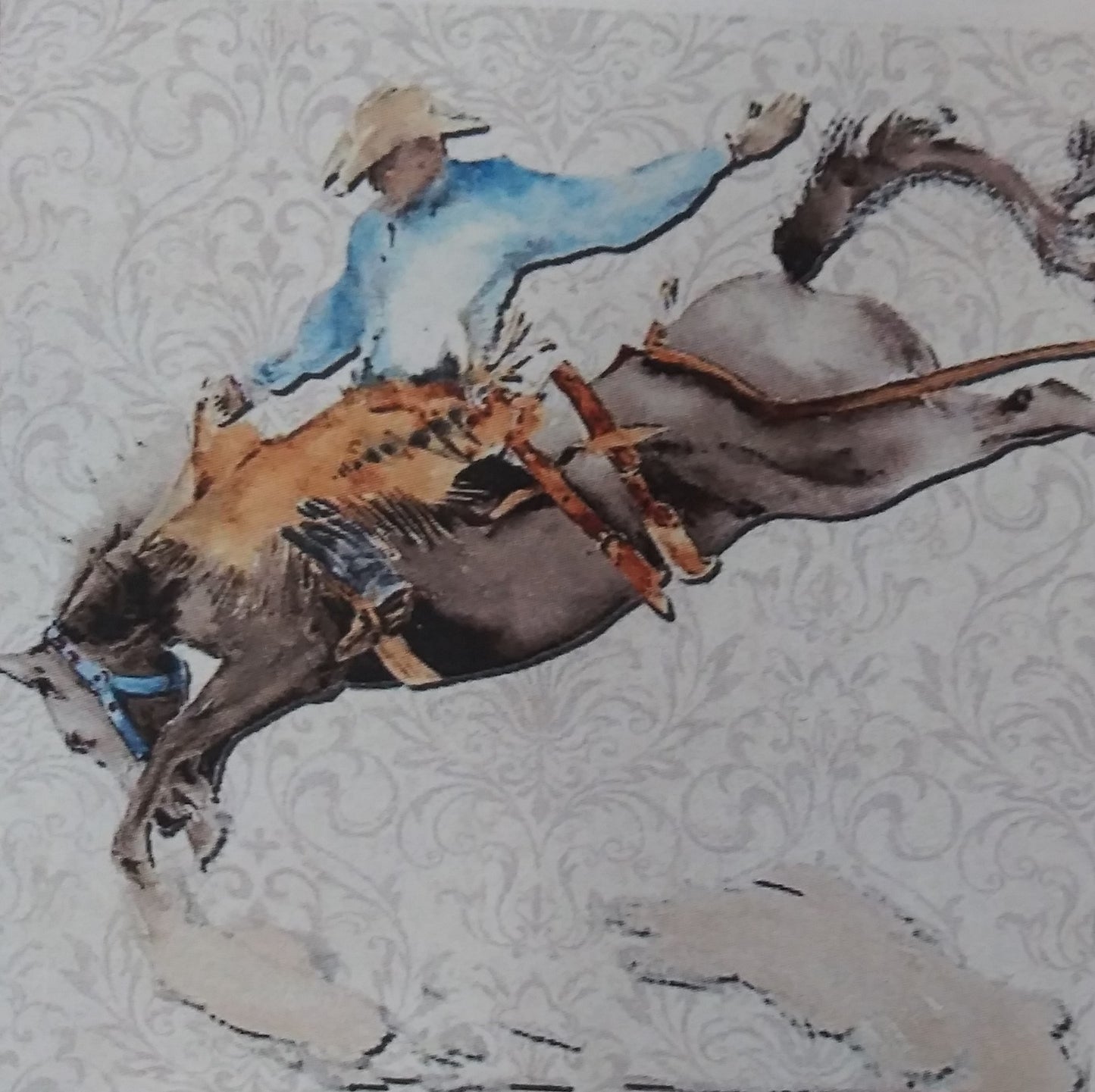 RANCH LIFE "WHOA PONY" SILK WILD RAG