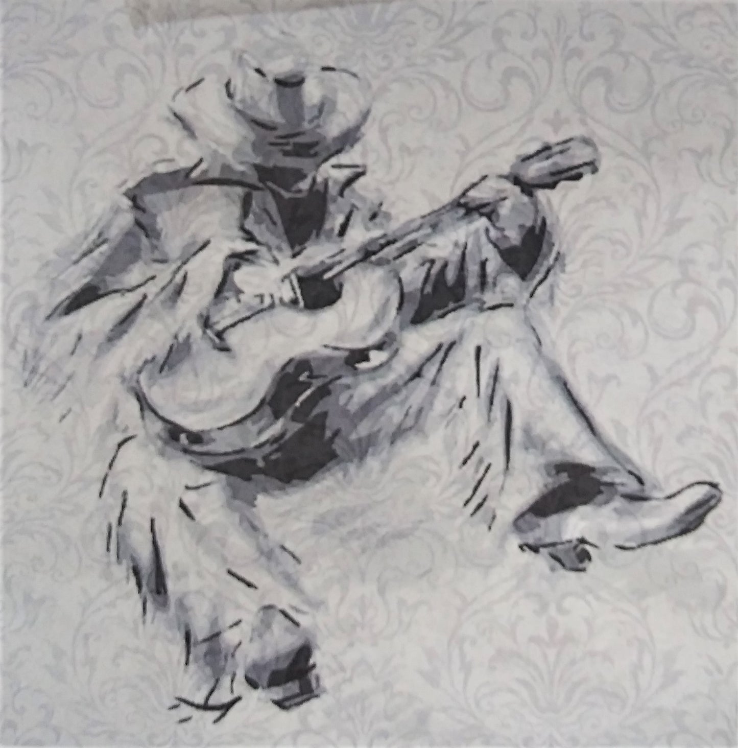 RANCH LIFE "COWBOY BLUES" SILK WILD RAG