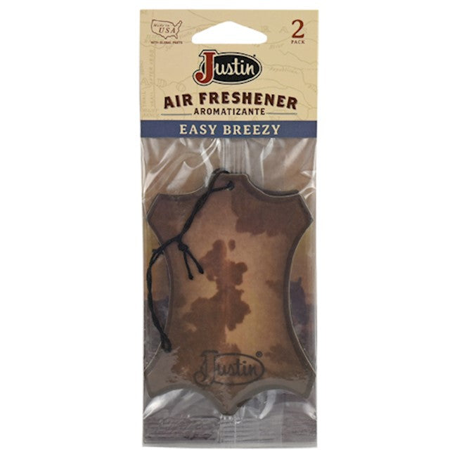 JUSTIN AIR FRESHENER 2 PK - 6 SCENTS