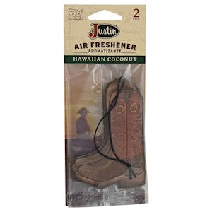 JUSTIN AIR FRESHENER 2 PK - 6 SCENTS