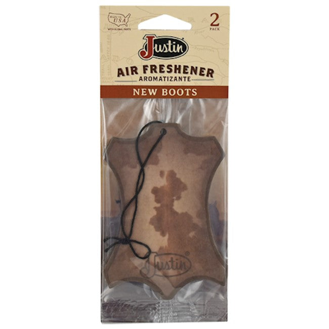 JUSTIN AIR FRESHENER 2 PK - 6 SCENTS