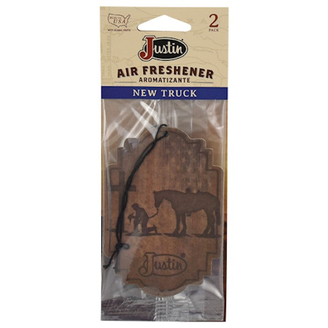 JUSTIN AIR FRESHENER 2 PK - 6 SCENTS
