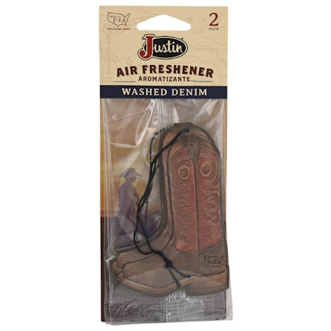 JUSTIN AIR FRESHENER 2 PK - 6 SCENTS