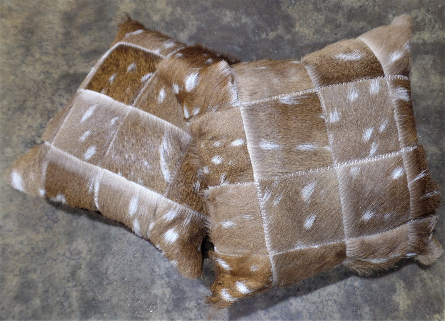 16" AXIS PATCHWORK PILLOW